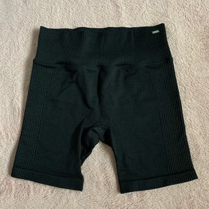 PINK black biker shorts size extra small